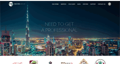 Desktop Screenshot of maximagroup.ae